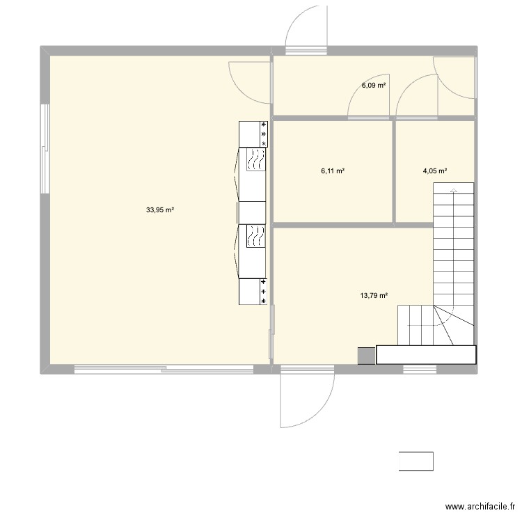 IDZIA RDC. Plan de 0 pièce et 0 m2