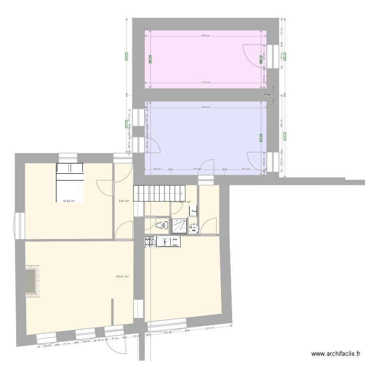 MUTATIONPOITRENAUDGAUDAIS AVANT. Plan de 0 pièce et 0 m2