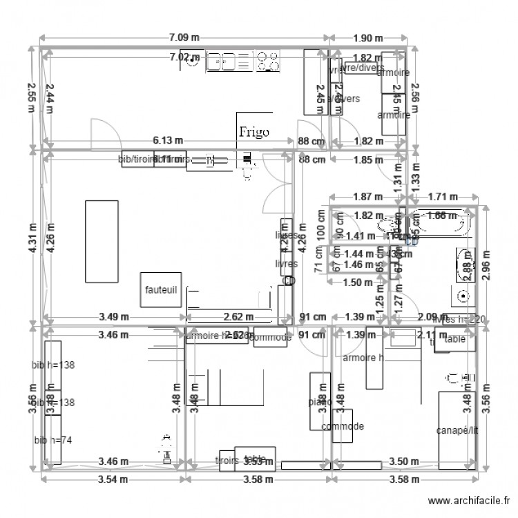 dernier plan. Plan de 0 pièce et 0 m2