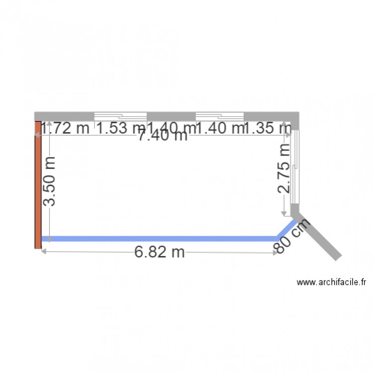 GAILLEDRAT. Plan de 0 pièce et 0 m2