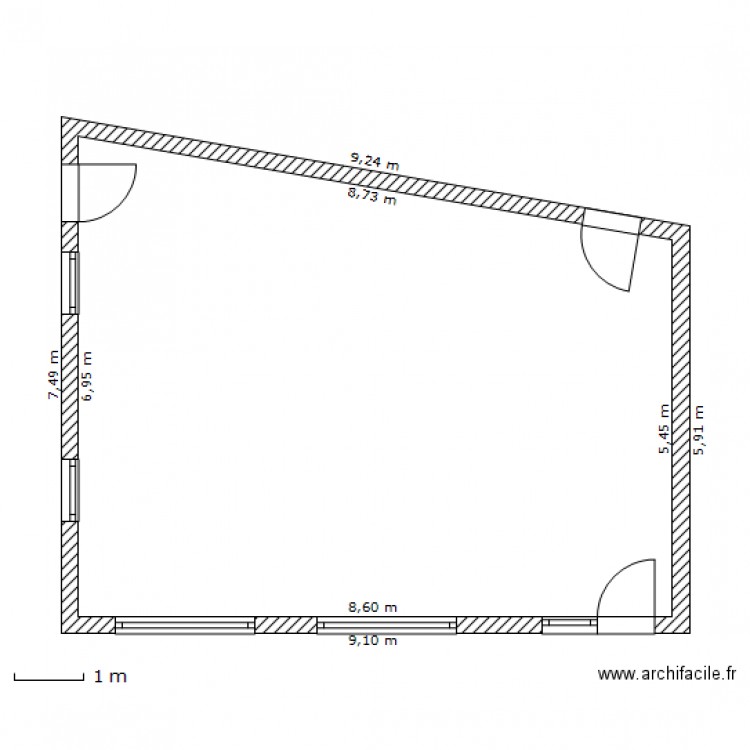 dufour. Plan de 0 pièce et 0 m2