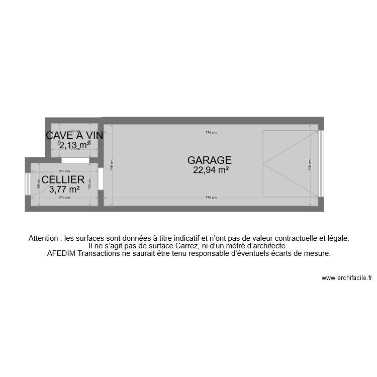 BI 7611 ANNEXES . Plan de 0 pièce et 0 m2