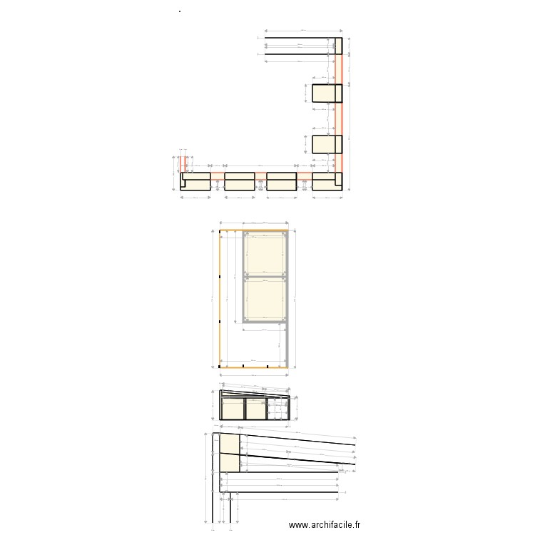 maison de bagounet. Plan de 0 pièce et 0 m2