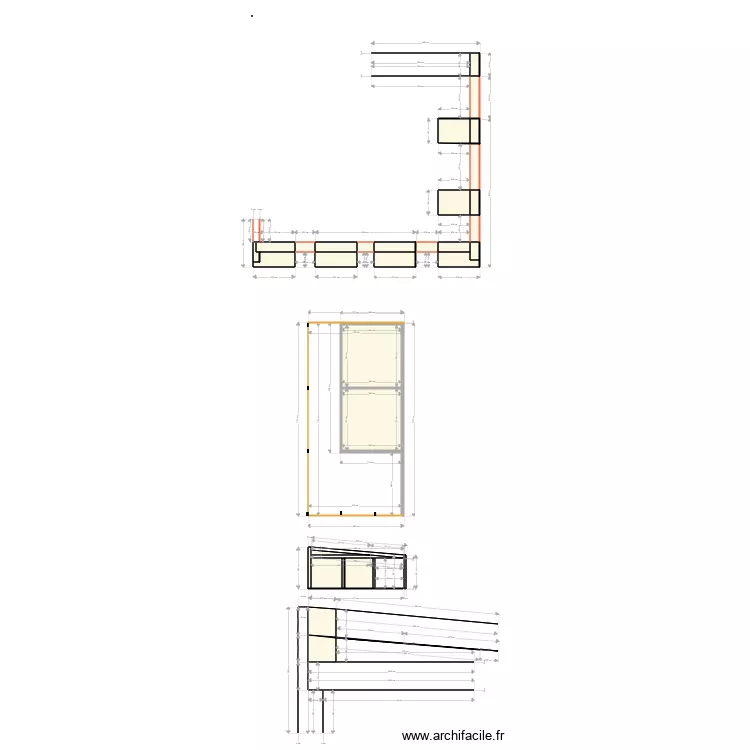 maison de bagounet. Plan de 