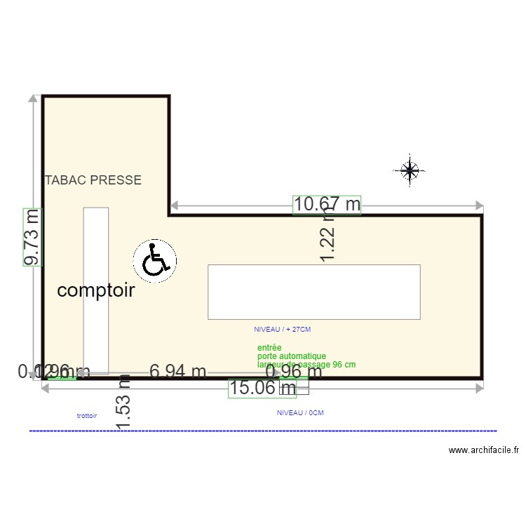 jch tabac prresse . Plan de 0 pièce et 0 m2