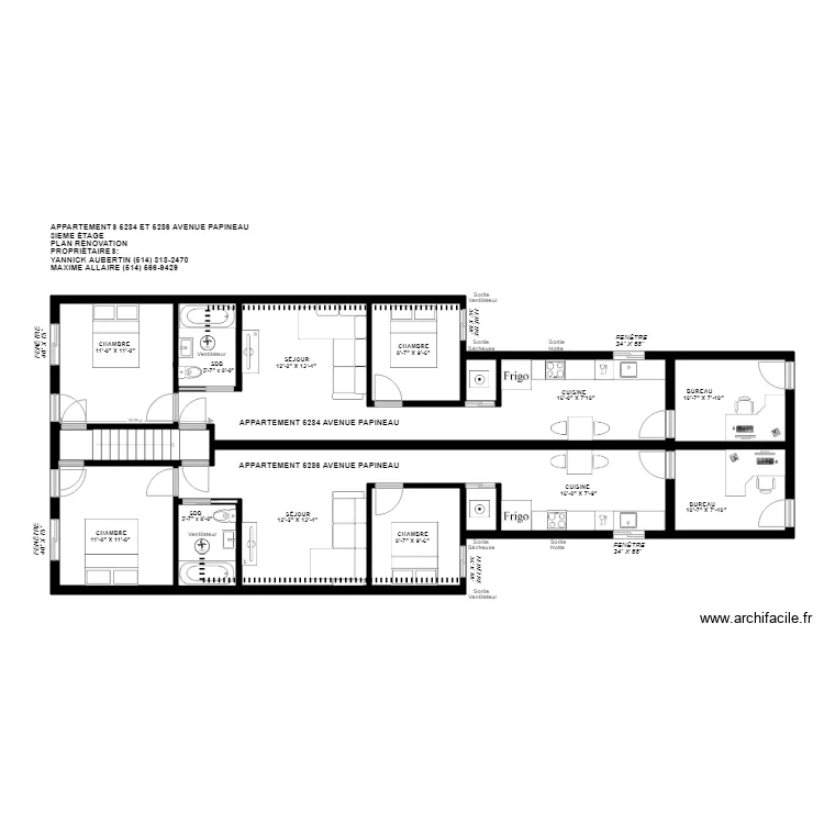 5284 5286 Papineau Renovation vF Permis. Plan de 