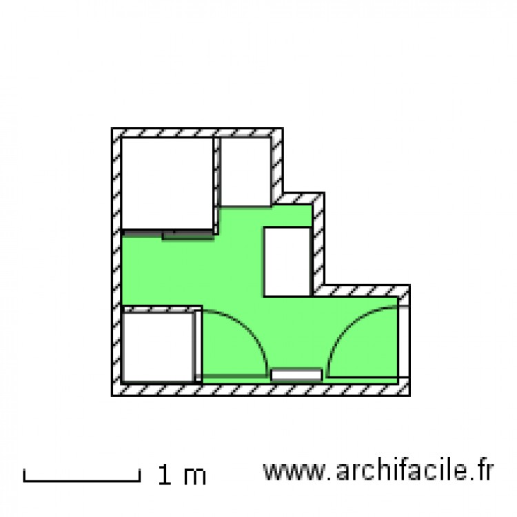 Sall de bain    LES PRES. Plan de 0 pièce et 0 m2