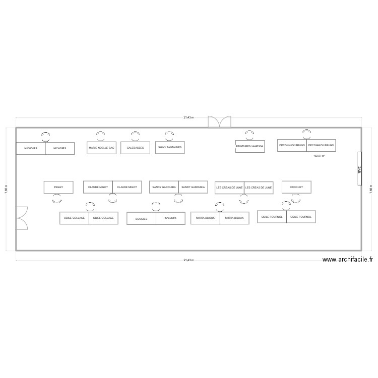 AUBIAC. Plan de 0 pièce et 0 m2