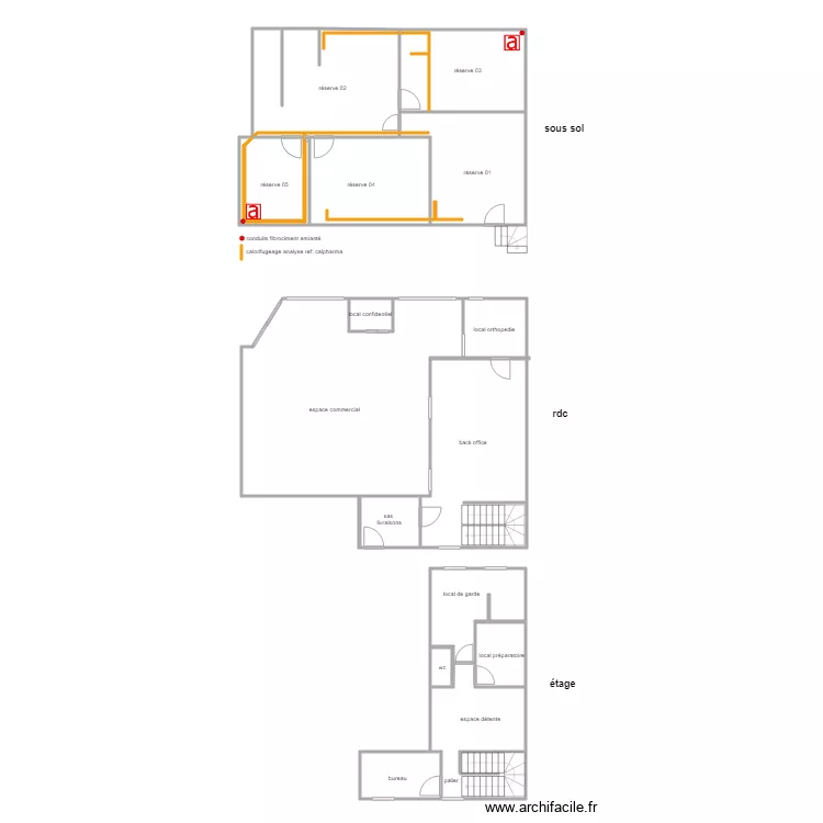 pharmacie. Plan de pharmacie. Plan de