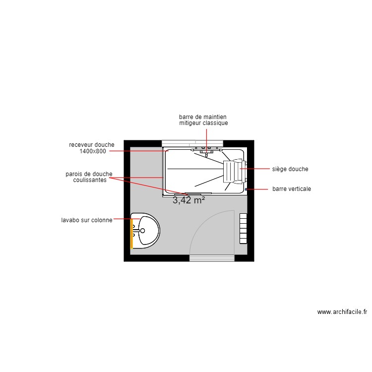 BENALI APRES . Plan de 0 pièce et 0 m2