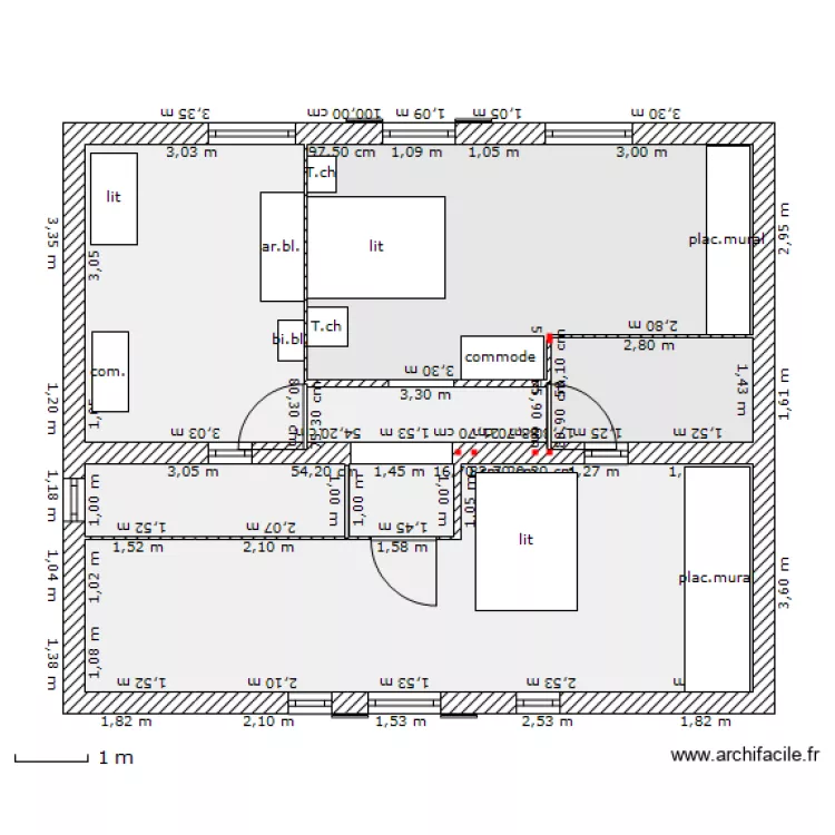 agencement_etage. Plan de agencement_etage. Plan de