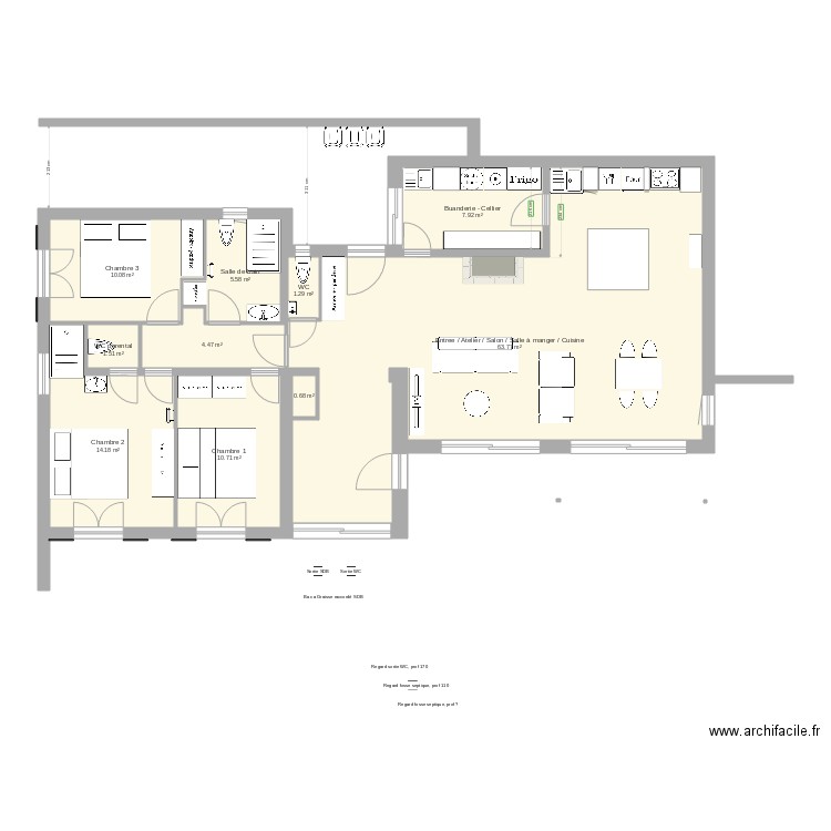 Geologue. Plan de 0 pièce et 0 m2