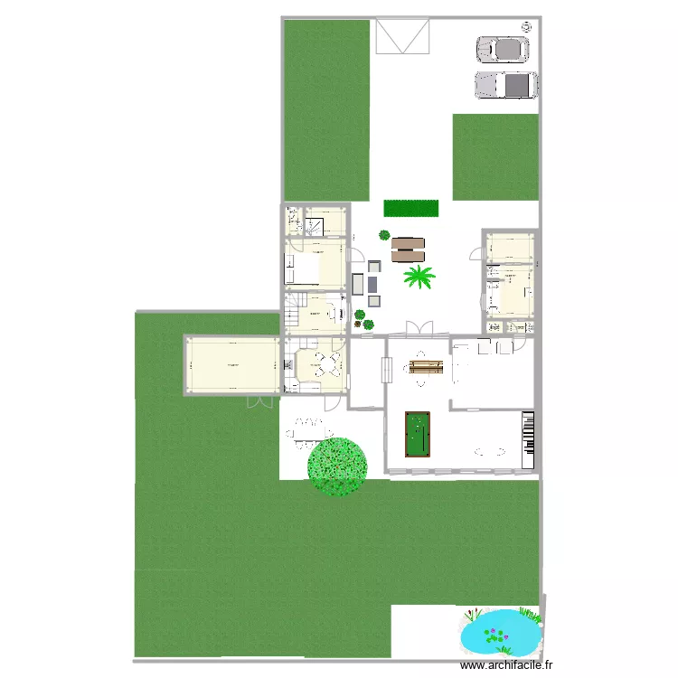 maison wahagnie. Plan de 