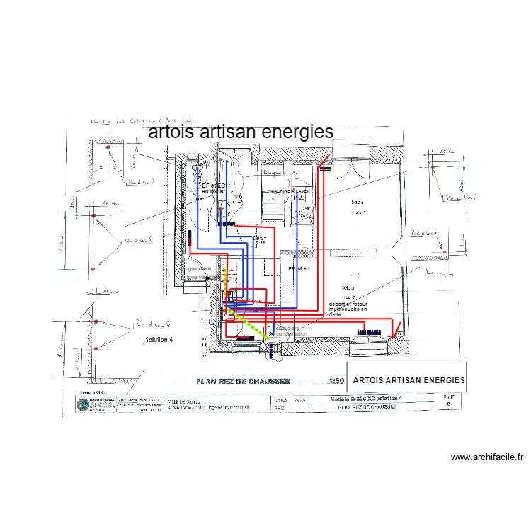 G 326 XG sollution 4. Plan de 