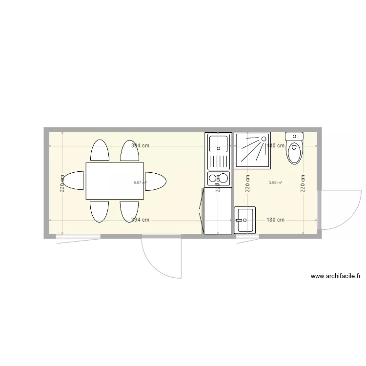 BungalowCMBV1. Plan de 