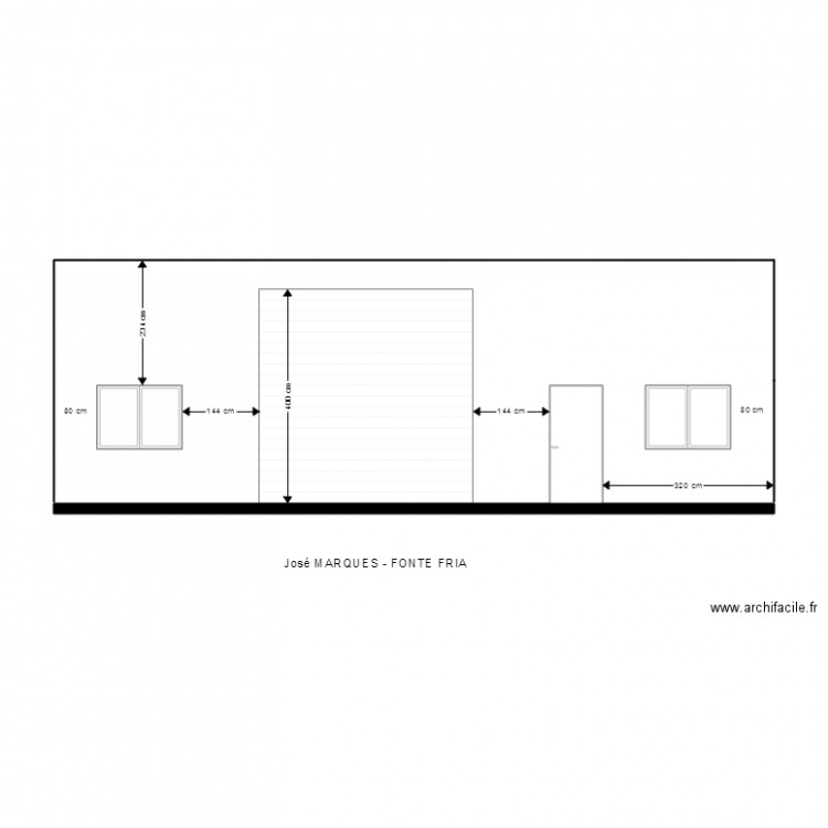 GARAGE 2. Plan de 0 pièce et 0 m2