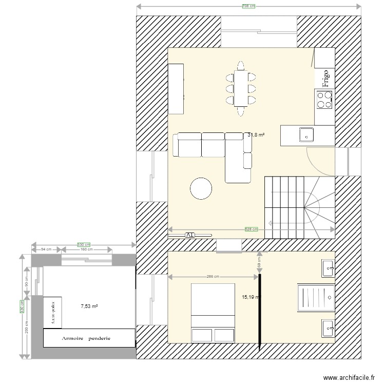 RD CHAUSSE. Plan de 0 pièce et 0 m2