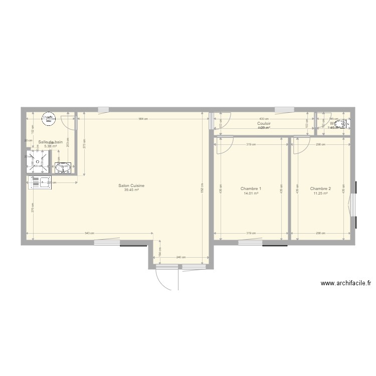 Maison Franquevaux Sans terrasse ni cabanon 2. Plan de 0 pièce et 0 m2