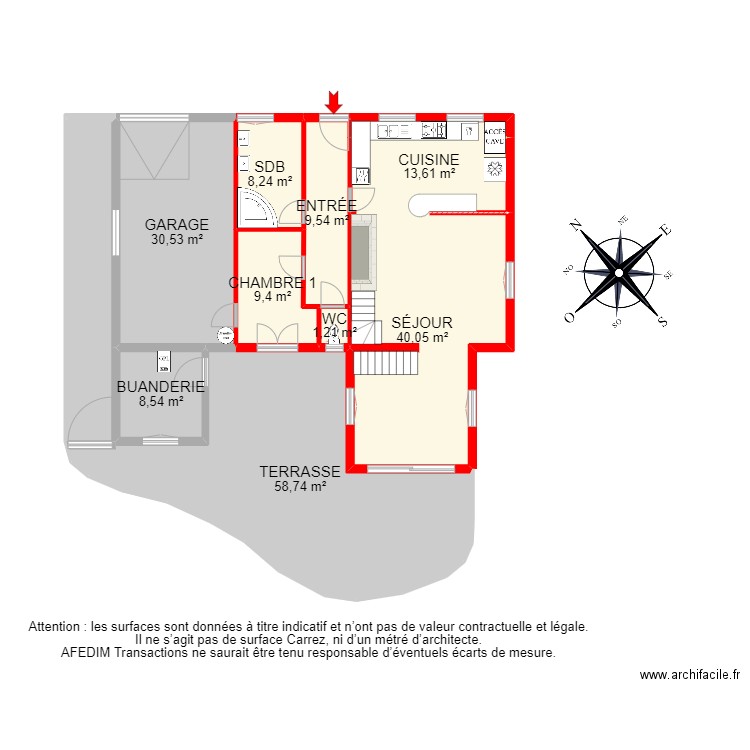 BI 15740 - . Plan de 30 pièces et 376 m2