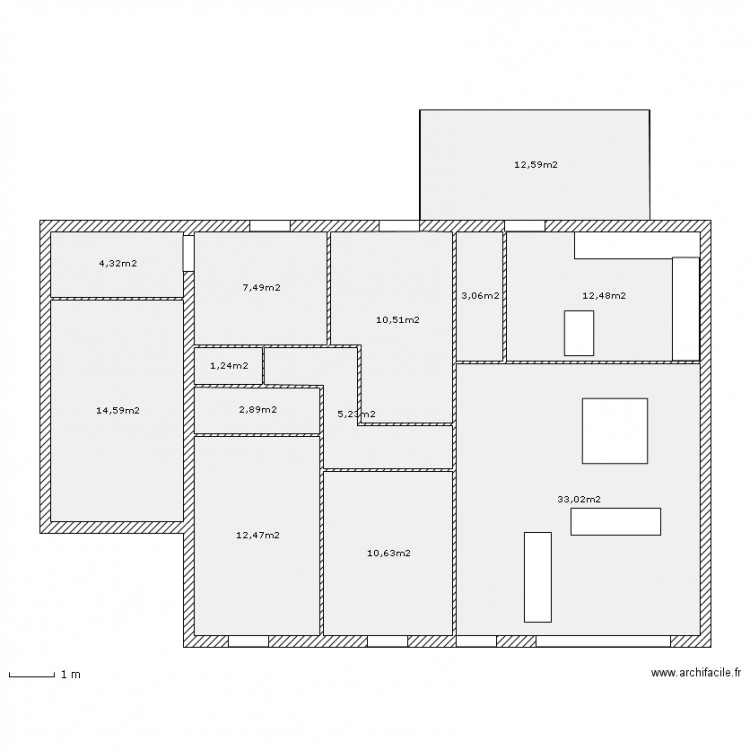 maison raison. Plan de 0 pièce et 0 m2
