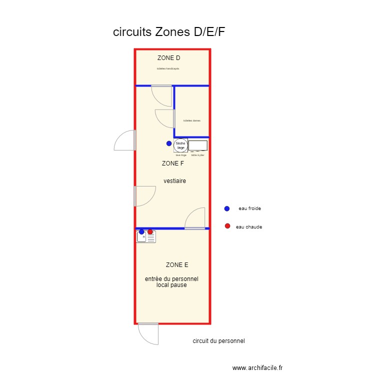 ZONES D E F POINTS EF et EC 300119. Plan de 0 pièce et 0 m2