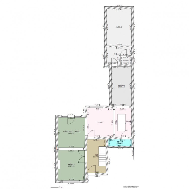 rez - extension buantoil. Plan de 0 pièce et 0 m2