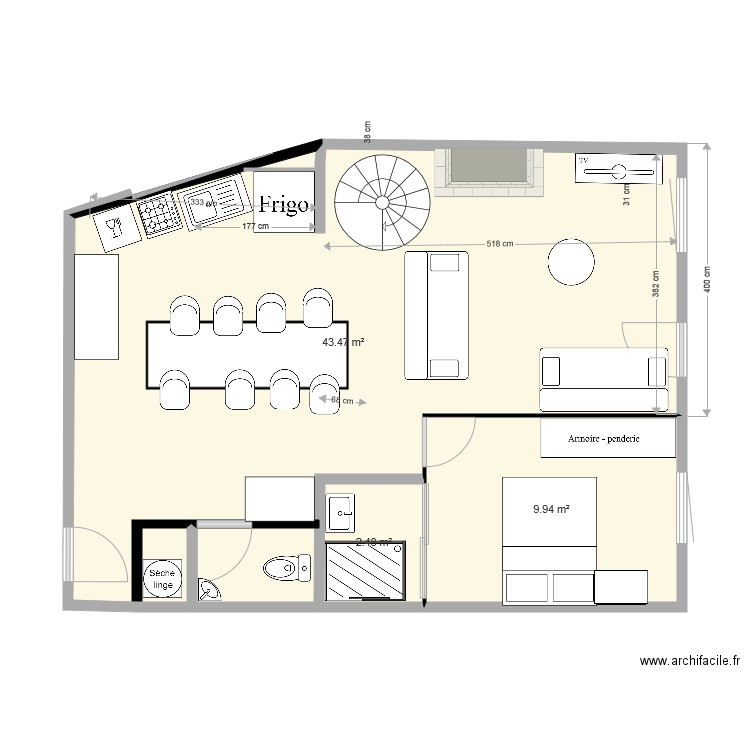 st come6. Plan de 0 pièce et 0 m2