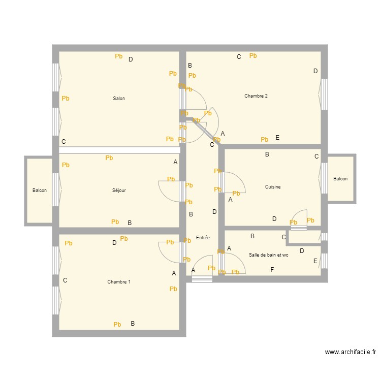 SCI DAMA quatrième Etage. Plan de 0 pièce et 0 m2