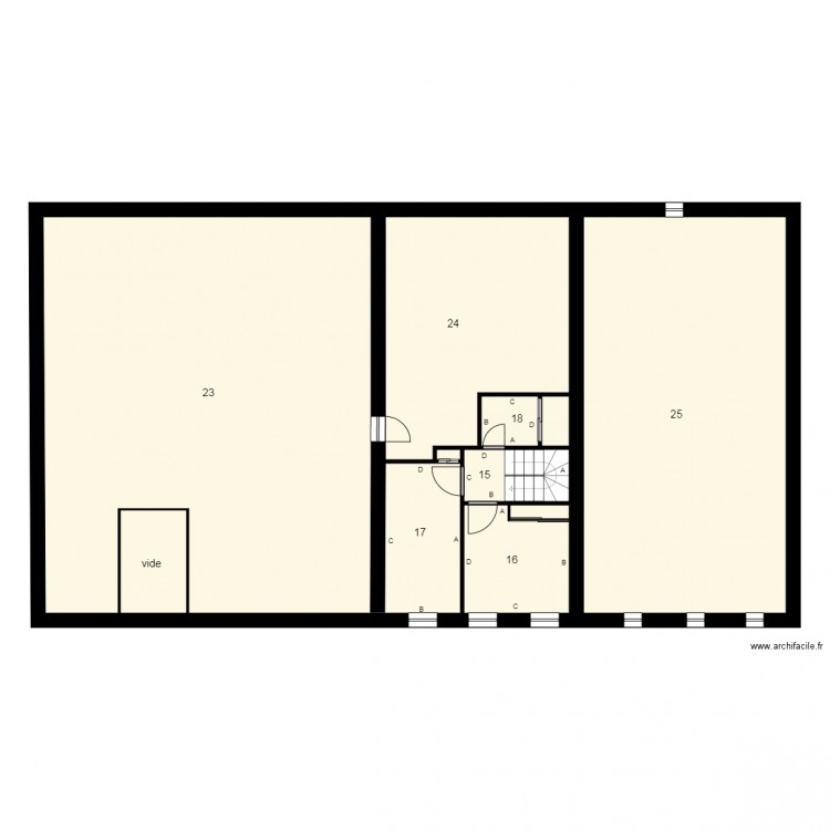 174383 VELFRINGER Plomb. Plan de 0 pièce et 0 m2