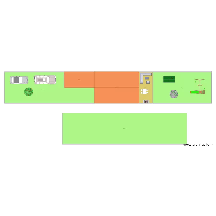 TERRAIN LOT C version 2 avec cr&eacute;ation Lot D. Plan de 