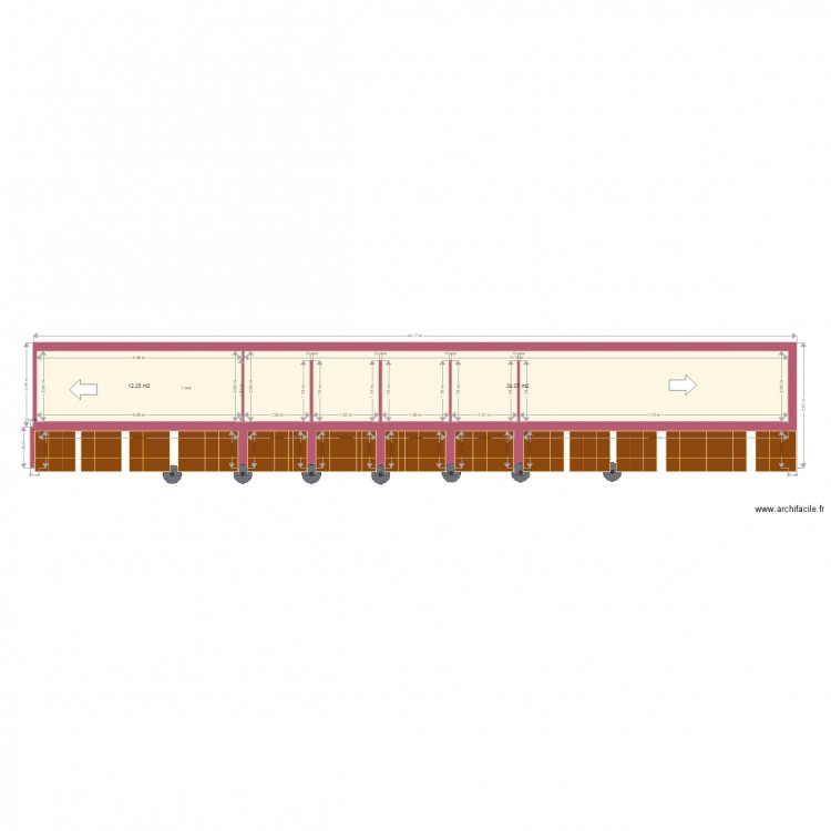 MURO ANTONIO. Plan de 0 pièce et 0 m2