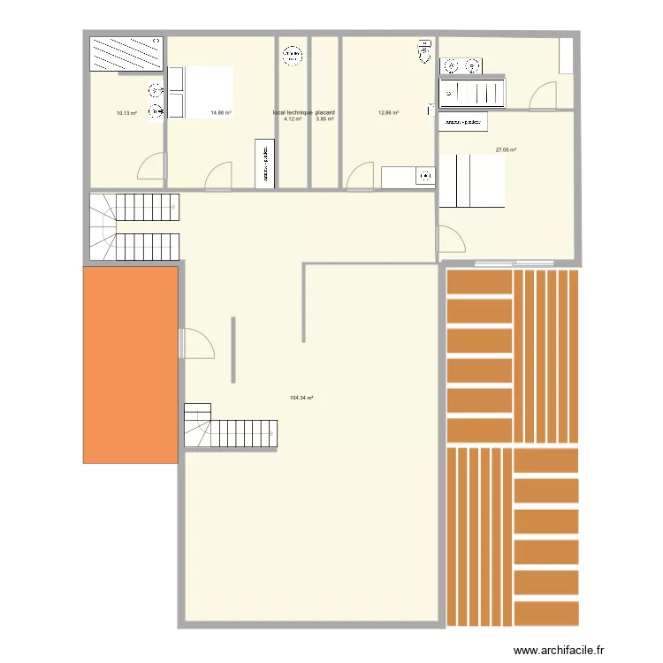 plans d&eacute;finitifs brognon. Plan de 