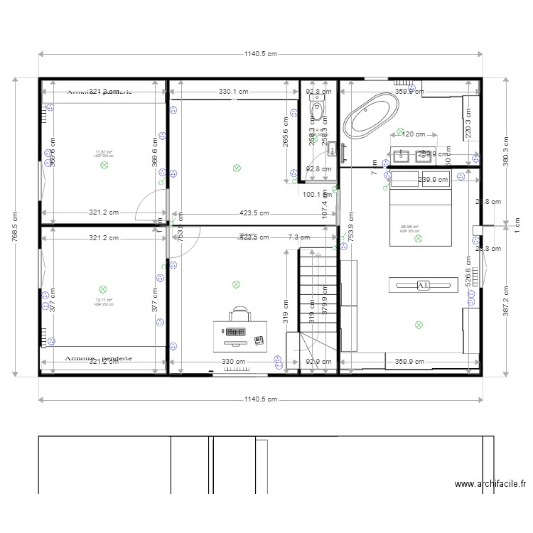 etage 5. Plan de 0 pièce et 0 m2