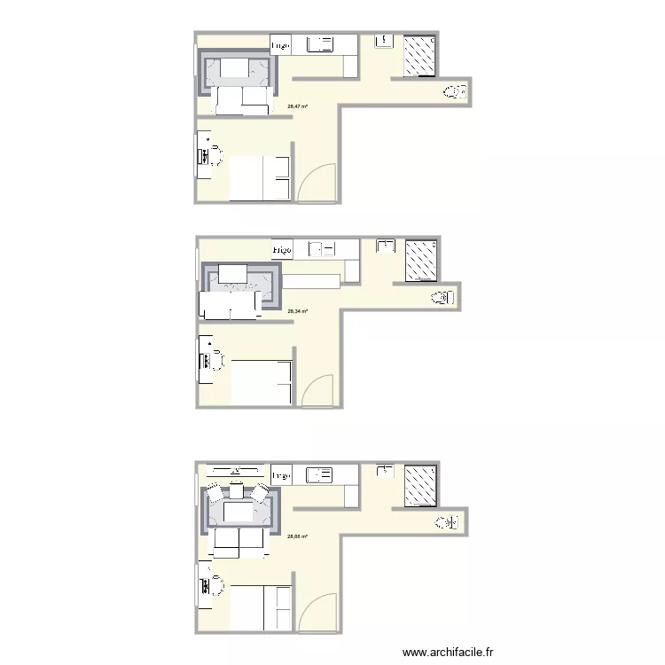 Appartement amenagement. Plan de Appartement amenagement. Plan de