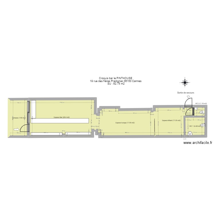 PINTHOUSE. Plan de 0 pièce et 0 m2