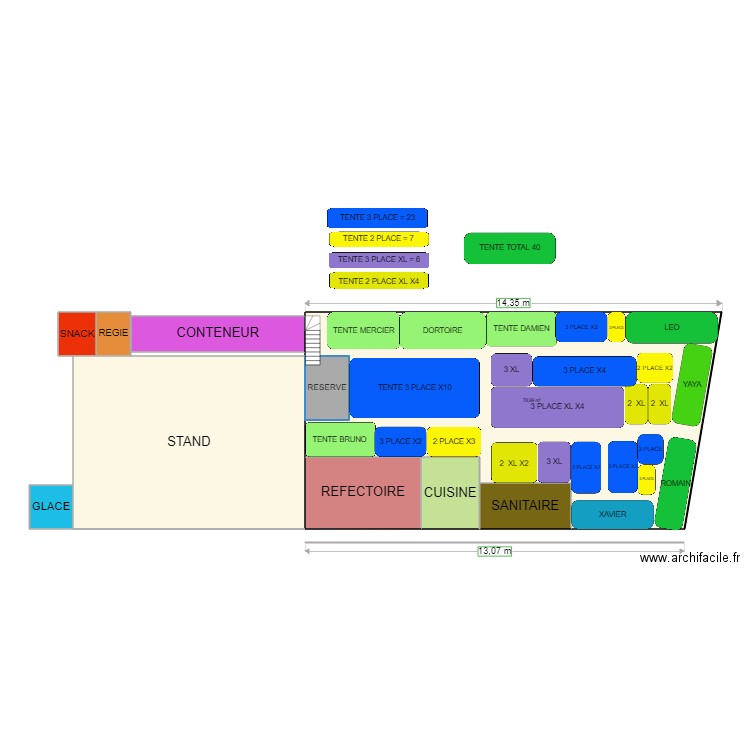 2023. Plan de 0 pièce et 0 m2