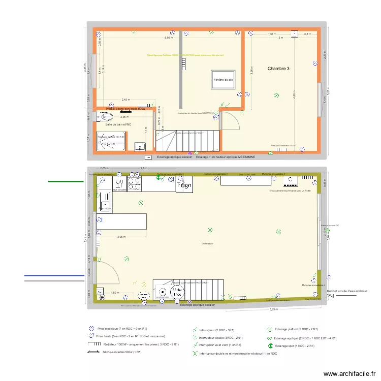PLANS MAISON PLOMBERIE. Plan de 