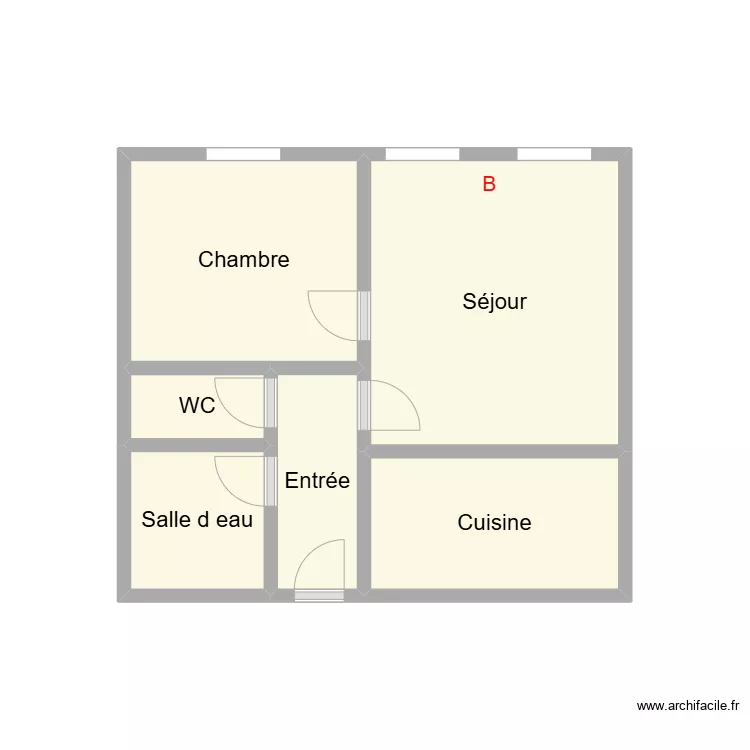 2508 BRONSARD GAITE - JAVOUHEY - N&deg;27. Plan de 
