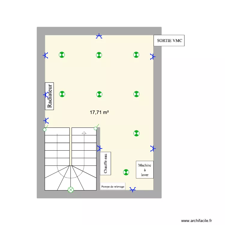 soussol. Plan de 1 et 18 m² soussol. Plan de 1 et 18 m²