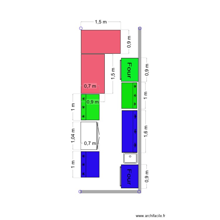 les halle 1. Plan de 0 pièce et 0 m2