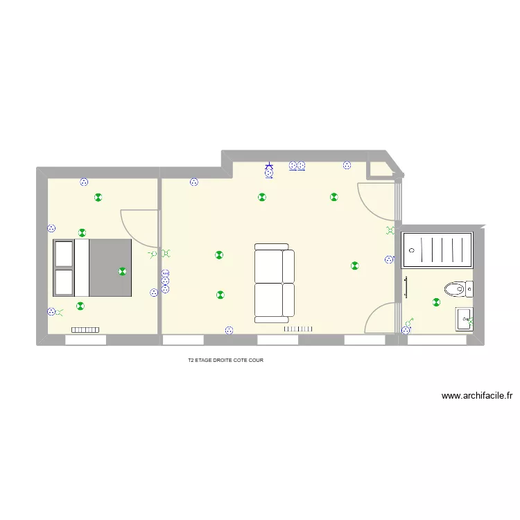 saint syprien. Plan de 4 et 37 m² saint syprien. Plan de 4 et 37 m²