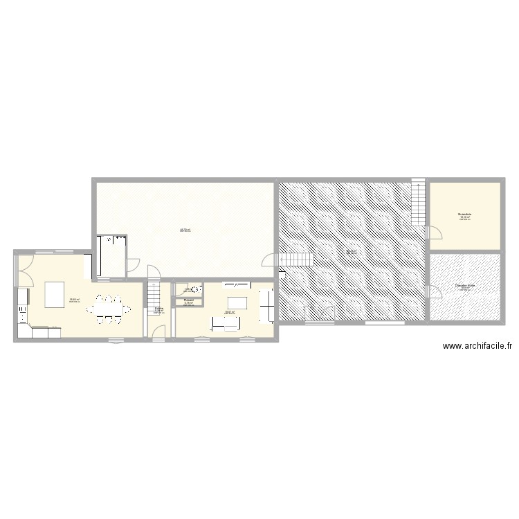 Travaux avis de coco. Plan de 18 pièces et 371 m2