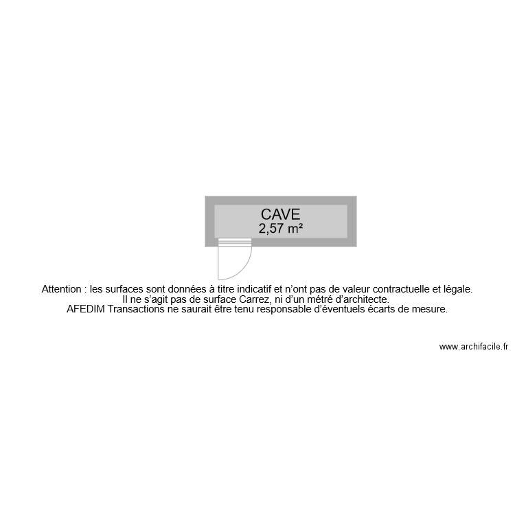 BI 8646 CAVE. Plan de 0 pièce et 0 m2
