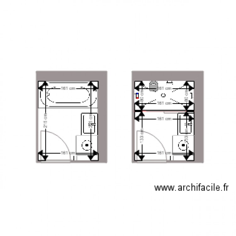 SDB GUELALTA. Plan de 0 pièce et 0 m2