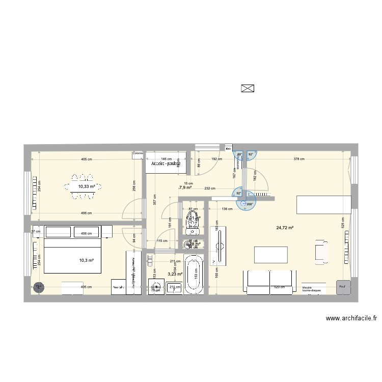 54 Marius Aufan. Plan de 0 pièce et 0 m2