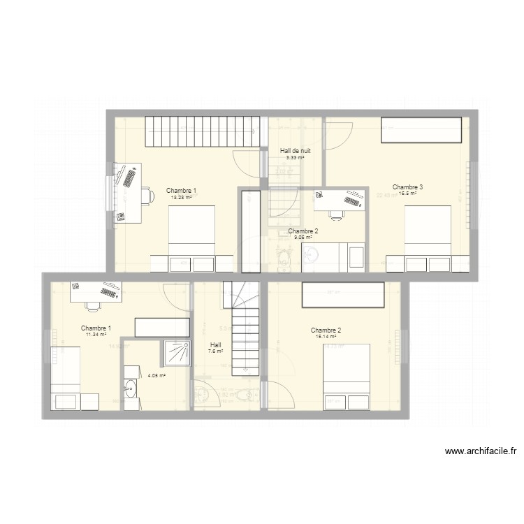 rez. Plan de 0 pièce et 0 m2