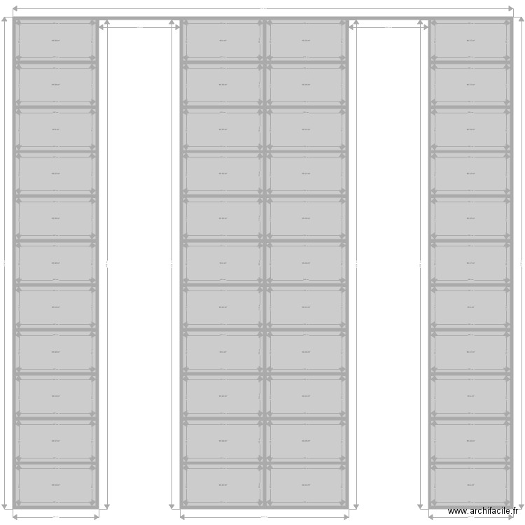 box. Plan de 0 pièce et 0 m2