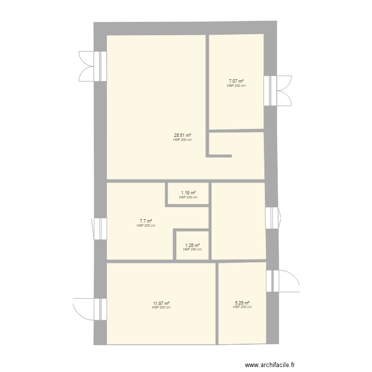 bat10. Plan de 0 pièce et 0 m2