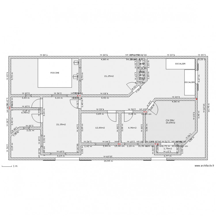 2eme etage2. Plan de 0 pièce et 0 m2