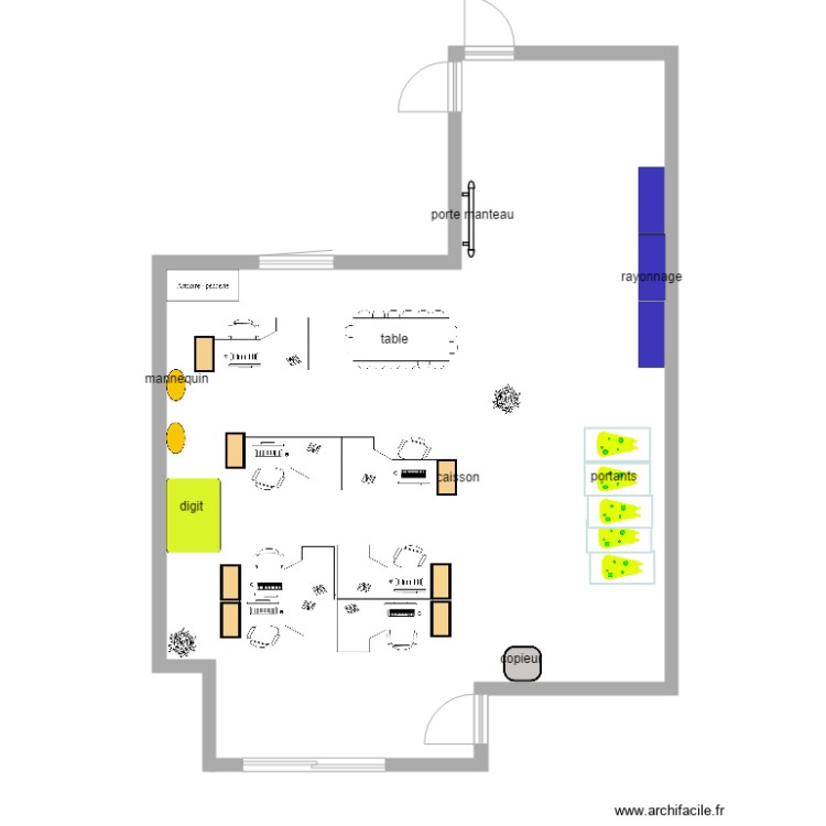bureau stylpro. Plan de 0 pièce et 0 m2 bureau stylpro. Plan de 0 pièce et 0 m2
